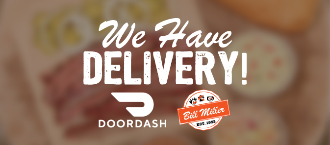 We have delivery