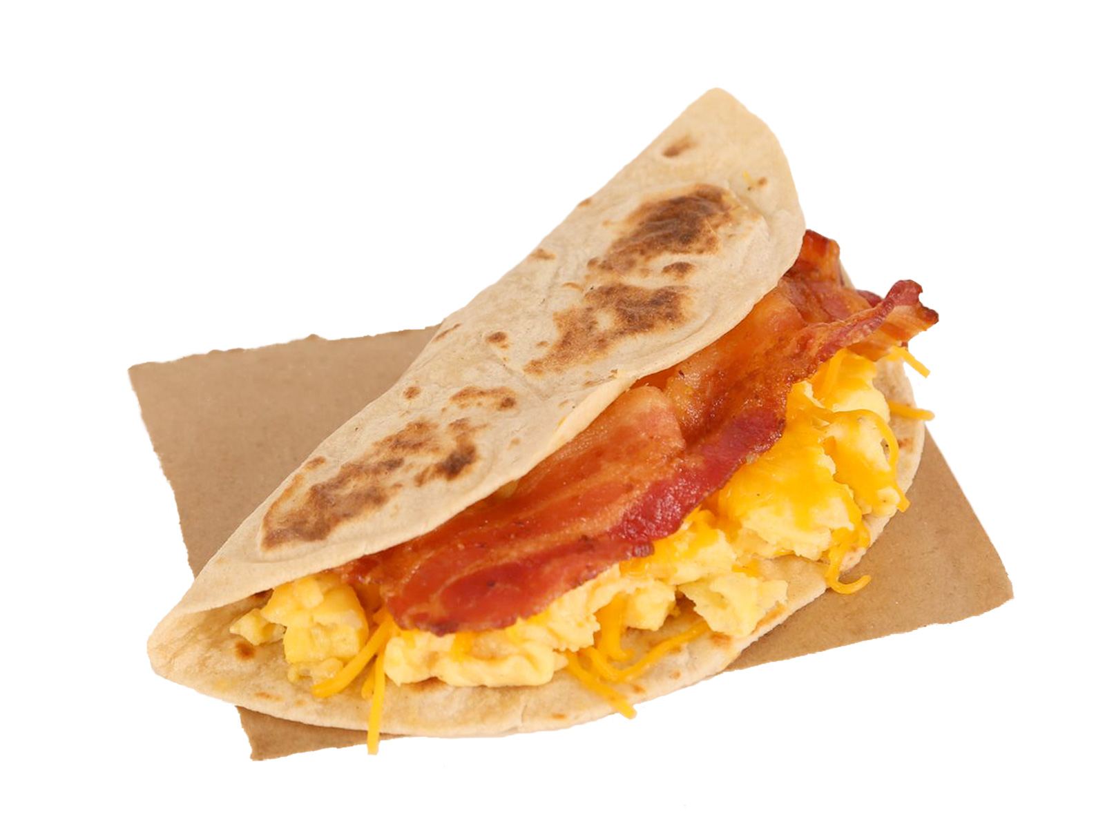 Bacon, Egg and Cheese Taco