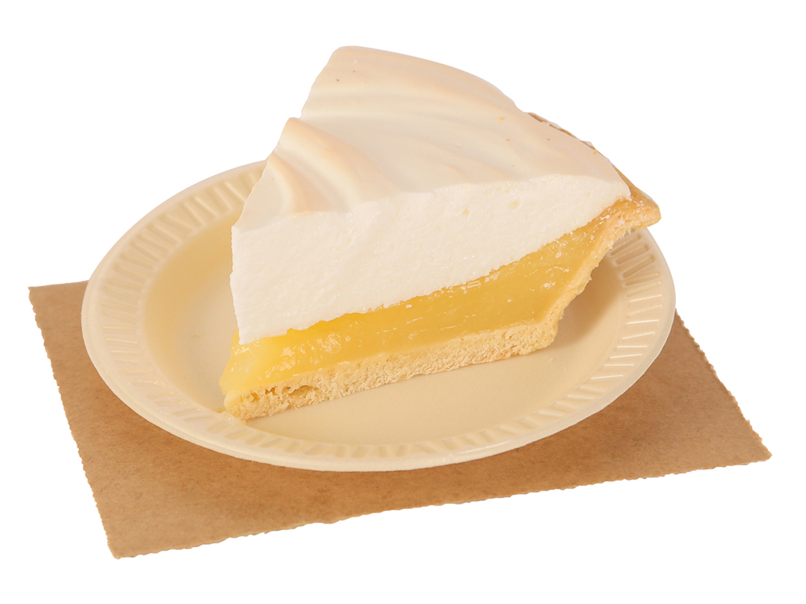 Slice of Lemon Meringue Pie