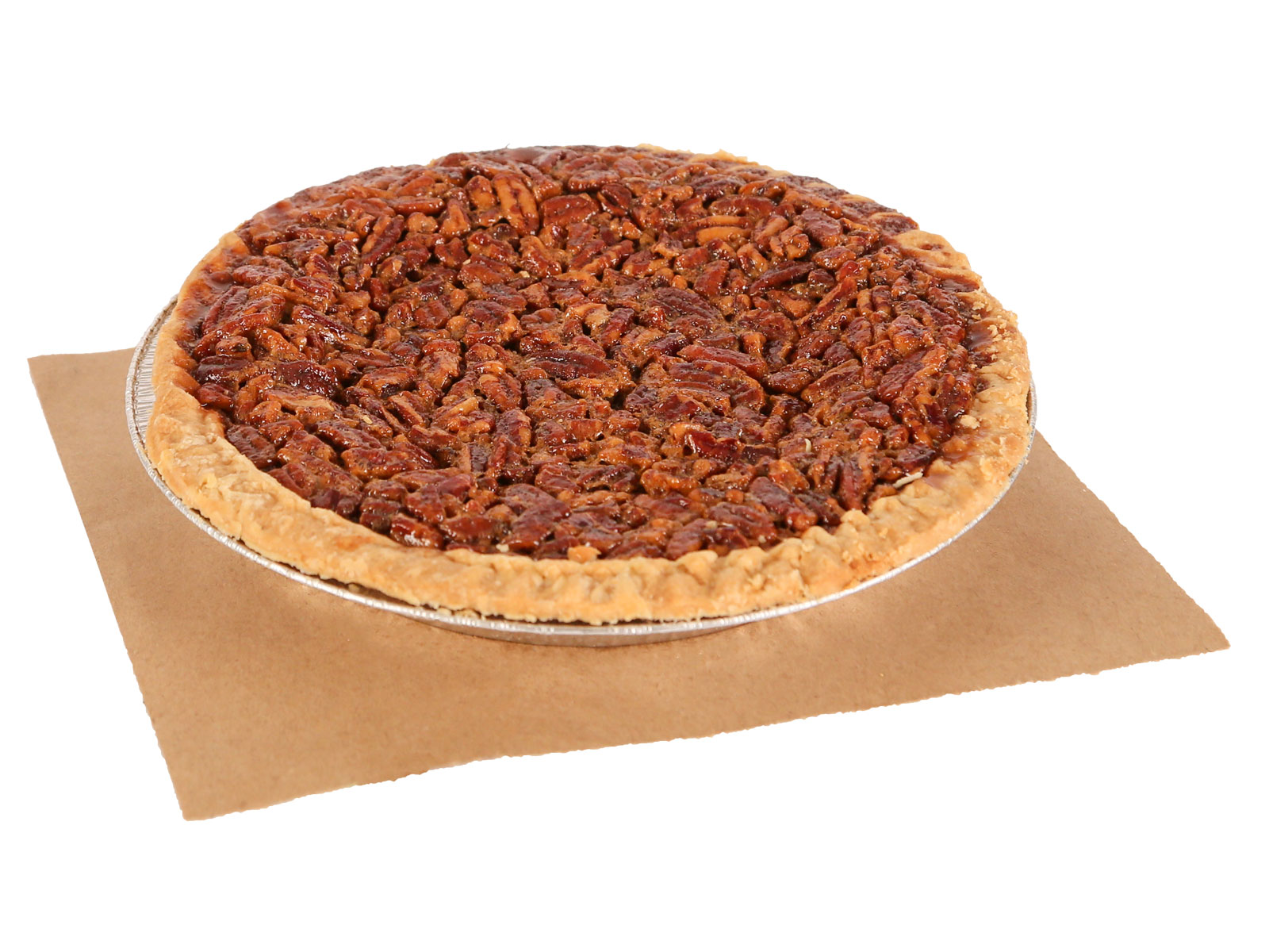 Whole pecan pie