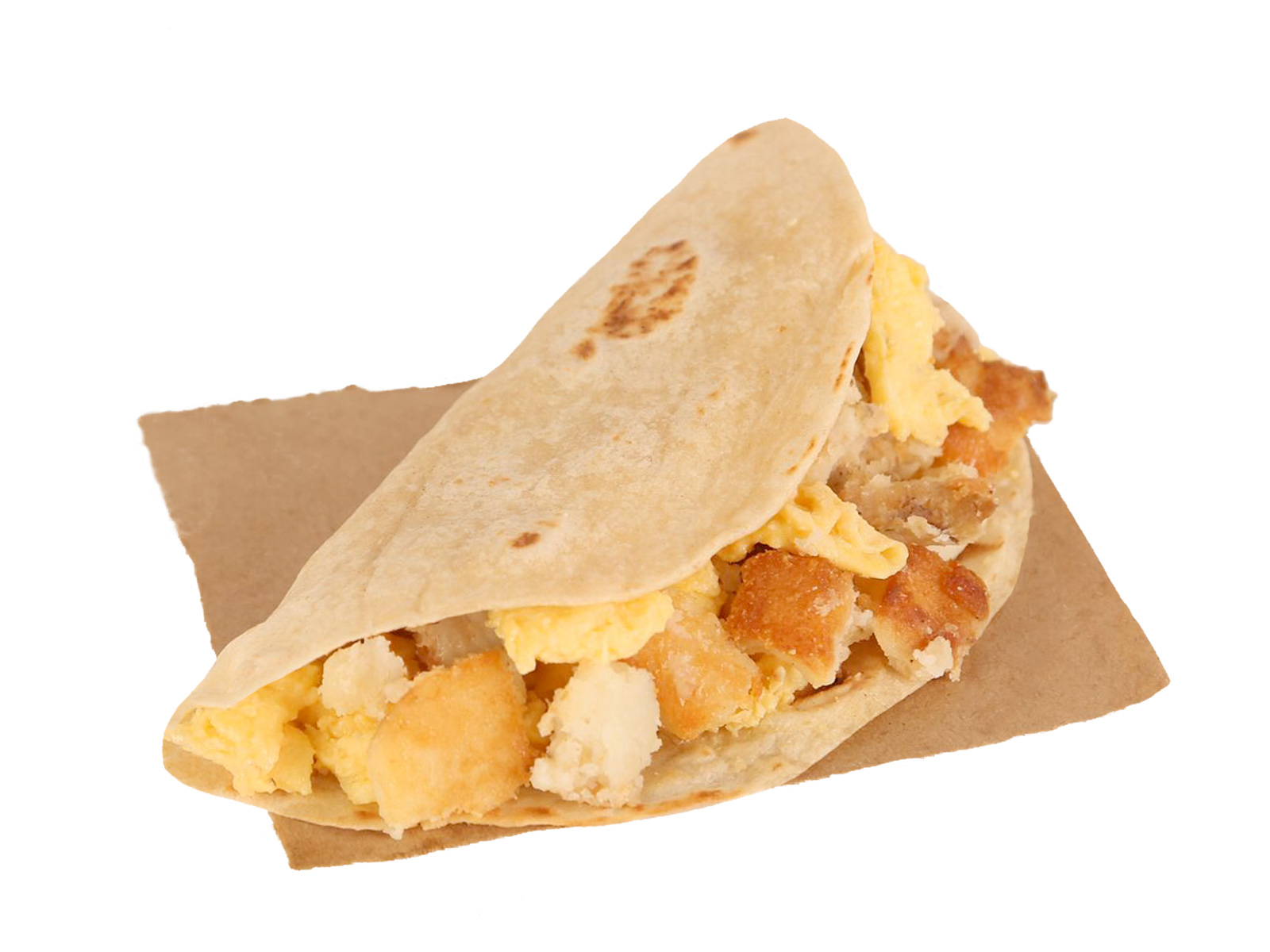 Potato and Egg Taco