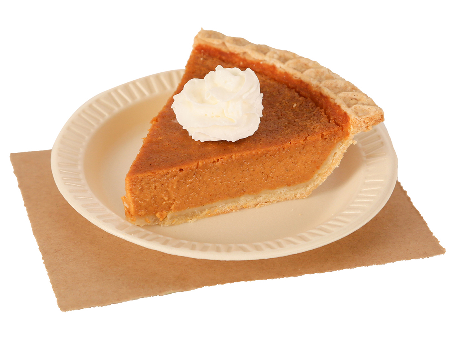 Slice of Pumpkin pie