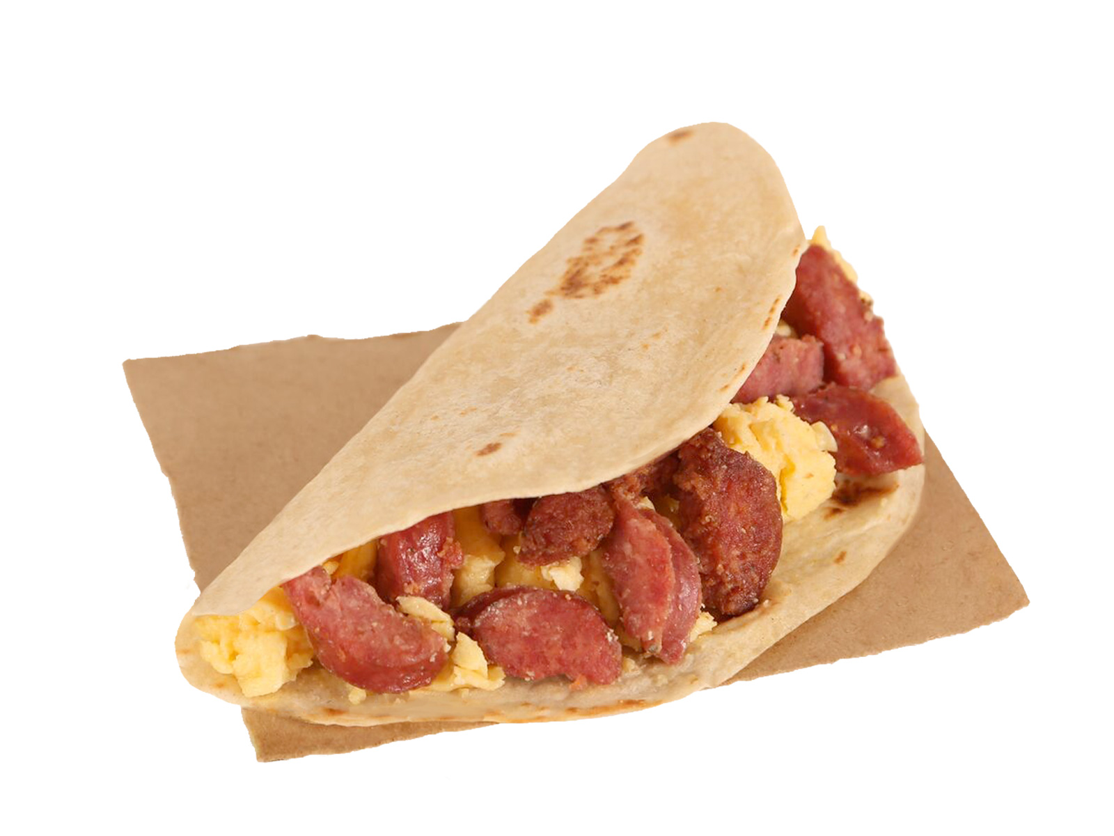 Sausage and Egg Taco