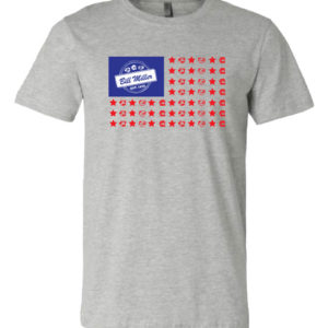 Gray Bill Miller Flag T-shirt