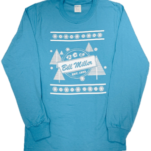 Light Blue Bill Miller Christmas Long Sleeve