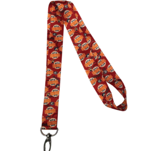 Red Bill Miller Lanyard with logo