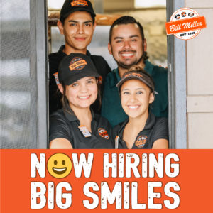 Now hiring big smiles. O in 
