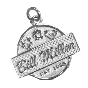 Bill Miller sterling silver logo charm