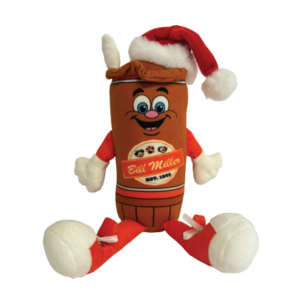 Bill Miller Sweetie Mascot Plus with Santa Hat