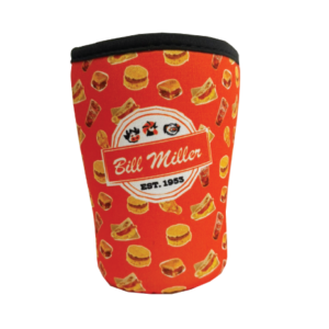 Bill Miller foods cup sleeve